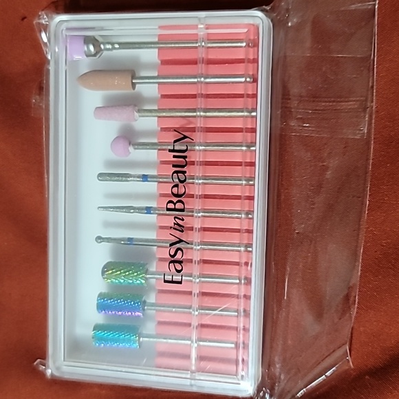 NEW IN THE BOX Easy inBeauty 10 Pcs Nail Drill Bit Set - Picture 1 of 14